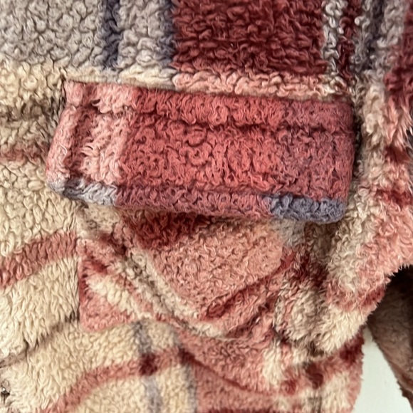 Skylar Rose Fall Colored Sherpa Size Medium - Picture 4 of 5